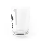 onehappinessのラフコリー　ハーフ＆ハーフ Water Glass :right