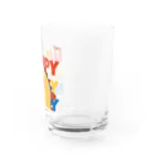 世界のモネのおとぼけ?!ハピラオくん Water Glass :right