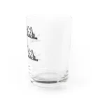 楽猫楽描しげ屋のシャーシャー Water Glass :right