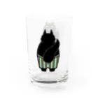 そのへんの黒猫の黒猫前後 Water Glass :right