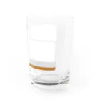 キッズモード某の右から白ポン ( 麻雀グッズ ) Water Glass :right