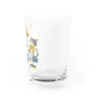 Quatre Illustrationの犬のお医者さん Water Glass :right