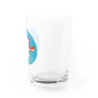 ネコのうーたんになりたいくちばしショップの「にゃすし又はすしにゃ」すし好き専用 Water Glass :right