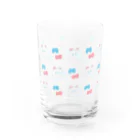 子どもの絵デザインのすあまさんちの絵 Water Glass :right