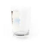 ムーンライトのイラスト風SAKURA Water Glass :right