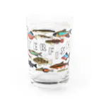 うぱさんのFRESHWATER FISHグラス Water Glass :right