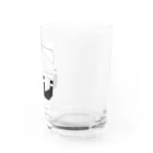 hamuevoの86白×クロ Water Glass :right