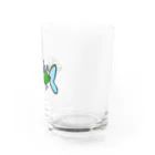 motchie's Shopのグリーンネオンくん Water Glass :right