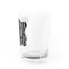 みつまめこshopのストライプ犬 Water Glass :right