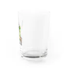 かっぱのありふれた人生のエゾシカに乗るかっぱ Water Glass :right