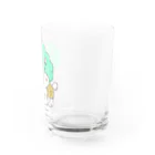 N.W.PIENIのもくもく頭の鬼猫さん Water Glass :right