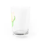 ぽっぽコーンのソーダにゃん Water Glass :right