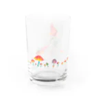 星ノ街バザールの秋の妖精とキノコたち Water Glass :right