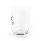 空想画学販売所の猫のロードレーサー　女子 Water Glass :right