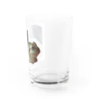 たま。のコタツカエルのかおちゃん Water Glass :right