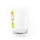 MIROKUちゃんのゆるかわゆるかわご近所ねこ集合 Water Glass :right