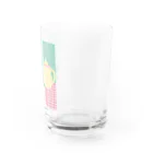 日々花々のチューリップxティーカップ Water Glass :right