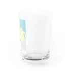 日々花々のチューリップ×ティーカップ Water Glass :right