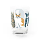 喫茶こぐまやの6匹の猫 Water Glass :right