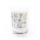 tarao storeのWe Live Wonder Life Water Glass :right