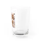 Tumbler3のTumbler3のおネムなホタテ Water Glass :right