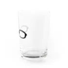 みやペリの黒縁メガネ Water Glass :right