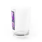 悪魔たぬきの黒娘の販売店！の可愛すぎる黒娘 Water Glass :right