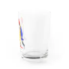 堀越ヨッシーのお店（SUZURI支店）のピエロと遊ぼう Water Glass :right