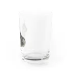 いきもの大好き！ほほえみフレンズのチンチラが好きな人の為のアイテム Water Glass :right