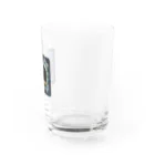 みよしデザインの完全に理解したモルモット Water Glass :right