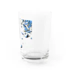 natoronの散る花、さかな Water Glass :right