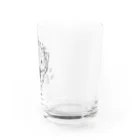 mofful.のユキヒョウ - snowleopard Water Glass :right