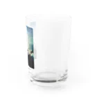 kazeou（風王）の夜明け(アプリ加工) Water Glass :right