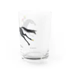 POPPY＿moooo  チャリティーショップのthoroughbred 2 Water Glass :right