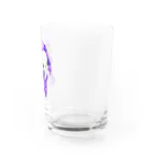 satoayaのアニマルカフェのフルーツアニマル　ブドウヒツジ Water Glass :right