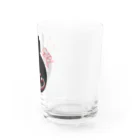 ハンドメイド髪飾り専門店・ふうりんroomのお団子ヘア　イニシャルA Water Glass :right