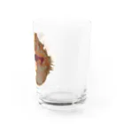 井上アフターバーナーのおそぼろまるちゃん Water Glass :right