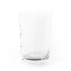 吠える動物の吠えるネコ Water Glass :right