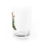 ヤミラミ先生(多忙の為低浮上)連絡はDMにください。の招き猫(福) Water Glass :right