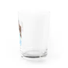 こくうの推しが尊いちゃん(水色) Water Glass :right