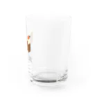 m.のこれが本当のキャロットケーキ。 Water Glass :right