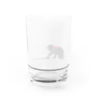 鼓猫庵商店【公式】の毛糸で遊ぶ猫 Water Glass :right