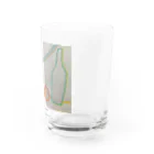 キイロイチャンのおうちの花つぼみ　まあるい Water Glass :right