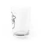 金剛力ぷりすけ像のシンプル田中ことこ Water Glass :right