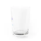 無人駅前専門店の手を振るくらげ Water Glass :right