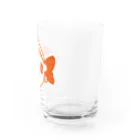piccolo-acquarioの金魚「福だるま」 Water Glass :right