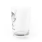 yuigraphicのシマリスかわいい Water Glass :right