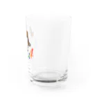 ろば〜とのOH MY GOSH なショートヘアの女の子 Water Glass :right