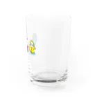 N's Creationの雨がっぱのこどもたち 水たまり Water Glass :right