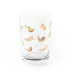 めろんぽっぷのお店だよの野の花とギリシャリクガメ Water Glass :right